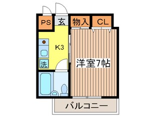 ベルエ－ル調布の物件間取画像